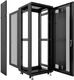 Cabeus ND-05C-42U60/80-BK Шкаф монтажный телекоммуникационный 19" напольный для распределительного и серверного оборудования 42U 600x800x2055mm (ШхГхВ) передняя и задняя перфорированные двери
