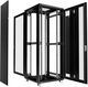 Cabeus ND-05C-42U80/80-BK Шкаф монтажный телекоммуникационный 19" напольный для распределительного и серверного оборудования 42U 800x800x2055mm (ШхГхВ) передняя и задняя перфорированные двери