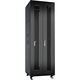 Cabeus ND-05C-42U60/120-BK Шкаф монтажный телекоммуникационный 19" напольный для распределительного и серверного оборудования 42U 600x1200x2055mm (ШхГхВ) передняя и задняя двойные перфорированные двери