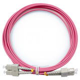 Шнур оптический duplex SC-SC 50/ 125 mm OM4 3м LSZH Cabeus FOP-50-OM4-SC-SC-3m