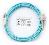 Шнур оптический duplex LC-SC 50/ 125 mm OM3 7м LSZH Cabeus FOP-50-LC-SC-7m