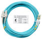 Cabeus FOP-50-LC-SC-25m Шнур оптический duplex LC-SC 50/125 mm OM3 25м LSZH