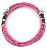 Шнур оптический duplex ST-ST 50/ 125 mm OM4 7м LSZH Cabeus FOP-50-OM4-ST-ST-7m