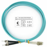 Шнур оптический duplex LC-ST 50/ 125 mm OM3 2м LSZH Cabeus FOP-50-LC-ST-2m