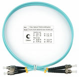 Шнур оптический duplex FC-ST 50/ 125 mm OM3 1м LSZH Cabeus FOP-50-FC-ST-1m