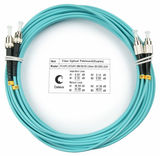 Шнур оптический duplex FC-ST 50/ 125 mm OM3 5м LSZH Cabeus FOP-50-FC-ST-5m
