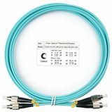 Шнур оптический duplex FC-FC 50/ 125 mm OM3 3м LSZH Cabeus FOP-50-FC-FC-3m