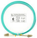 Cabeus FOP-50-LC-LC-2m Шнур оптический duplex LC-LC 50/125 mm OM3 2м LSZH