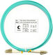 Cabeus FOP-50-LC-LC-2m Шнур оптический duplex LC-LC 50/125 mm OM3 2м LSZH