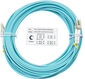 Cabeus FOP-50-LC-LC-10m Шнур оптический duplex LC-LC 50/125 mm OM3 10м LSZH