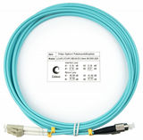 Шнур оптический duplex LC-FC 50/ 125 mm OM3 3м LSZH Cabeus FOP-50-LC-FC-3m
