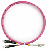 Шнур оптический duplex LC-FC 50/ 125 mm OM4 1, 5м LSZH Cabeus FOP-50-OM4-LC-FC-1, 5m FOP-50-OM4-LC-FC-1,5m