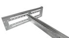 ЦМО STK-RACKMNT-704KA Панель 19" с DIN-рейкой регулируемая по глубине для установки коммутаторов