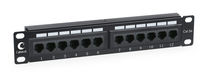 Cabeus PL-12-Cat.5e 10"-Dual 10"-Dual IDC Патч-панель 10"