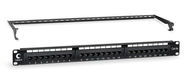 Cabeus PL-24-Cat.6a-Dual IDC Патч-панель 19" (1U)