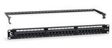 IDC Патч-панель 19&amp;quot; Cabeus PL-24-Cat.6a-Dual (1U)