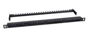 Cabeus PLHD-24-Cat.6a-Dual-180-0,5U Патч-панель высокой плотности 19" (0,5U)