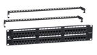 Cabeus PL-48-Cat.6a-Dual IDC Патч-панель 19" (2U)