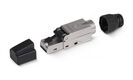 Cabeus 8P8C-SH-C6+-TWP -TWP Коннектор с фиксатором кабеля и колпачком RJ-45(8P8C) под витую пару Cabeus 8P8C-SH-C6+-TWP -TWP Коннектор с фиксатором кабеля и колпачком RJ-45(8P8C) под витую пару