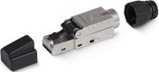 Cabeus 8P8C-SH-C6+-TWP -TWP Коннектор с фиксатором кабеля и колпачком RJ-45(8P8C) под витую пару