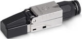 Cabeus 8P8C-SH-C6+-TWP -TWP Коннектор с фиксатором кабеля и колпачком RJ-45(8P8C) под витую пару Cabeus 8P8C-SH-C6+-TWP -TWP Коннектор с фиксатором кабеля и колпачком RJ-45(8P8C) под витую пару