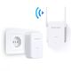 MERCUSYS AV1000 Комплект гигабитных N300 Wi-Fi адаптеров Powerline MP510 (Wi-Fi: до 300 Мбит/с на 2,4 ГГц, Powerline: до 1000 Мбит/с) + MP500 (Powerline: до 1000 Мбит/с)
