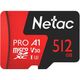 Netac P500 Extreme Pro MicroSDXC 512GB V30/A1/C10 up to 100MB/s Netac P500 Extreme Pro MicroSDXC 512GB V30/A1/C10 up to 100MB/s