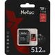 Netac P500 Extreme Pro MicroSDXC 512GB V30/A1/C10 up to 100MB/s