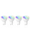 Умная лампочка Yeelight GU10 Smart bulb(Multicolor) - упаковка 4 шт.