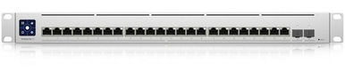 Ubiquiti Switch Enterprise XG 24 Layer 3 switch with (24) 10GbE RJ45 ports and (2) 25G SFP28 ports.