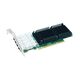 Сетевая карта LR-Link 4 порта 25G Base-X на чипе Intel E810