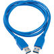 Kramer C-USB3/AA-3 Кабель USB-A 3.0 вилка-вилка Kramer C-USB3/AA-3 Кабель USB-A 3.0 вилка-вилка