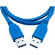 Kramer C-USB3/AA-3 Кабель USB-A 3.0 вилка-вилка Kramer C-USB3/AA-3 Кабель USB-A 3.0 вилка-вилка
