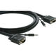 Kramer C-GMA/GMA-3 Кабель VGA + аудио (Вилка - Вилка)