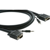 Кабель VGA + аудио Kramer C-GMA/ GMA-3 (Вилка - Вилка) C-GMA/GMA-3