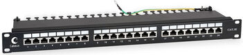 Cabeus PL-24-Cat.5e-SH-Dual IDC Патч-панель 19""(1U) Cabeus PL-24-Cat.5e-SH-Dual IDC Патч-панель 19""(1U)