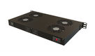 Hyperline TRFA-WB-MICR-4F-RAL9004 Модуль вентиляторный 19"