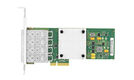 Сетевая карта LR-Link 4 порта 1G Base-X на чипе Intel i350