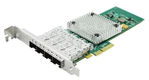 Сетевая карта LR-Link 4 порта 1G Base-X на чипе Intel i350