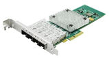 Сетевая карта LR-Link 4 порта 1G Base-X на чипе Intel i350 LREC9714HF-4SFP