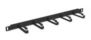 Cabeus JB08-0,5U-BK Кабельный органайзер горизонтальный 19" 0.5U