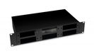 Cabeus FO-19-6FP-BK Кросс бокс оптический 19" 2U на 6 адаптерных панелей