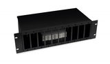 Кросс бокс оптический 19&amp;quot; 3U на 10 адаптерных панелей Cabeus FO-19-10FP-BK