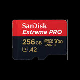 Карта памяти Sandisk Extreme Pro microSDXC 256GB + SD Adapter + Rescue Pro Deluxe 200MB/ s SDSQXCD-256G-GN6MA