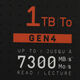 Western Digital
WD Black SN850X 1TB (WDS100T2X0E)