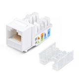 Вставка Keystone Jack RJ-45 Cabeus KJ-RJ45-Cat.5e-90-SW