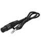 Greenconnect
GCR Кабель 1.5m микрофонный stereo jack 6,35mm / XLR
