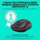 Мышь беспроводная Logitech M185 Swift Grey (серая, оптическая, 1000dpi, 2.4 GHz/USB-ресивер) (M/N: MR0087 / CU0019)