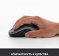 Мышь беспроводная Logitech M185 Swift Grey (серая, оптическая, 1000dpi, 2.4 GHz/USB-ресивер) (M/N: MR0087 / CU0019)