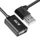 Greenconnect USB 2.0 AM - USB 2.0 AF черный 0.5м